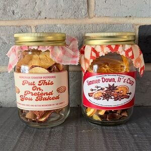 Homemade Stovetop Potpourri Jars